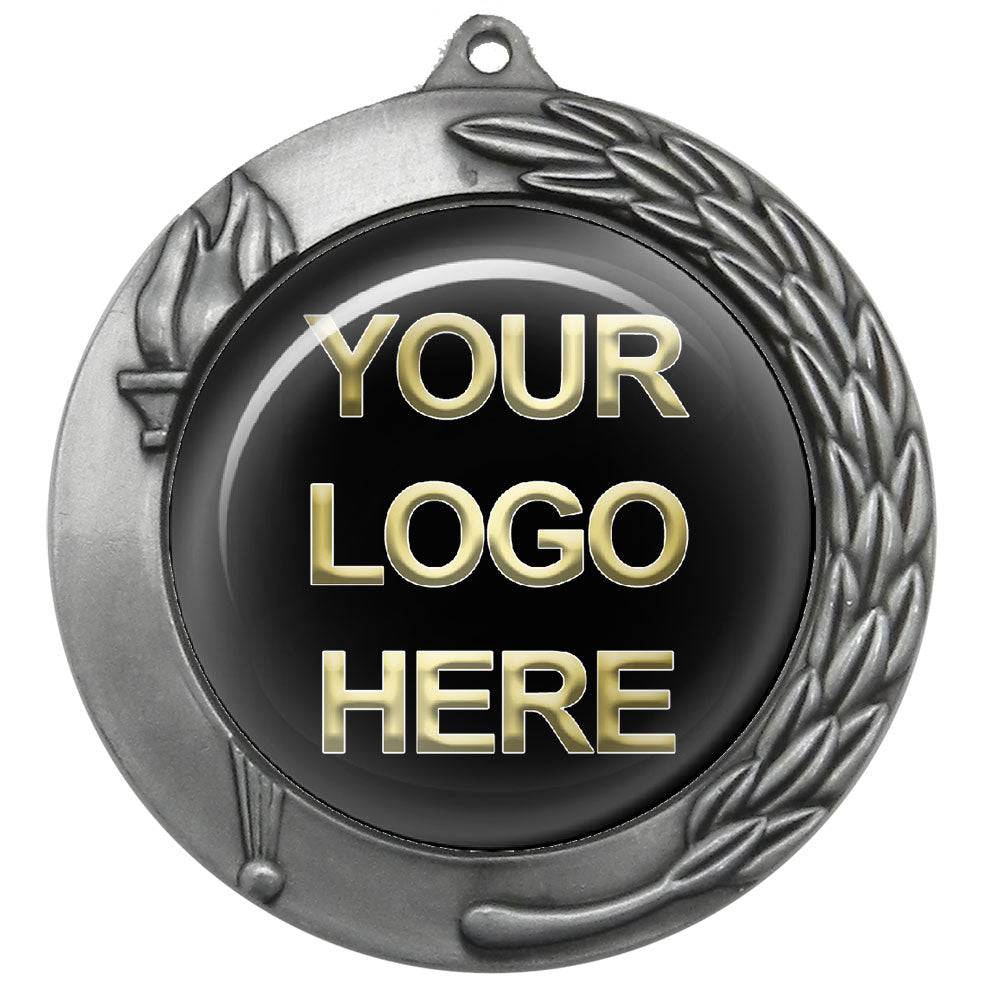 70mm Torch & Leaf Deluxe Medal