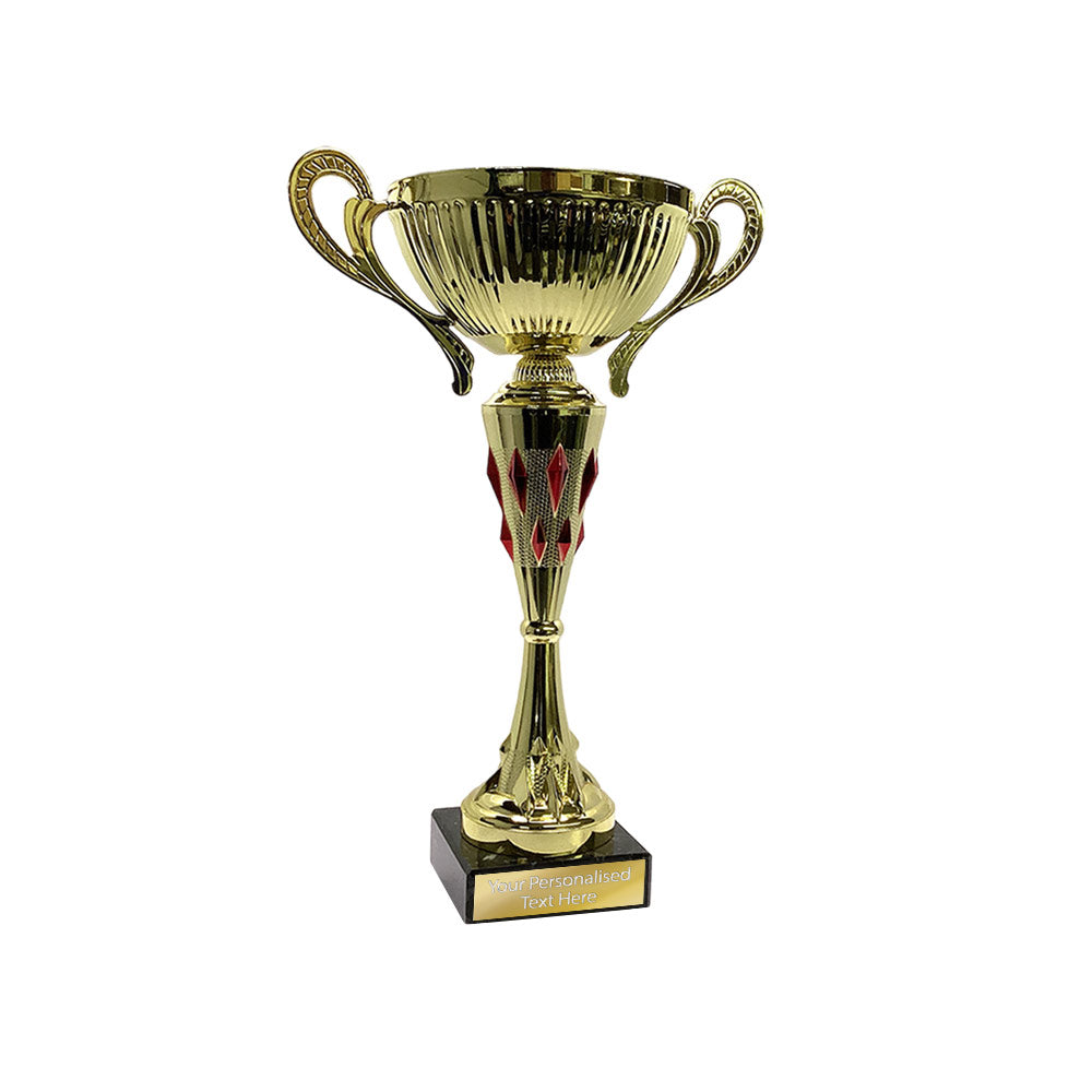 Golden Cup with Red Gems Decoration (MT10568 A/B/C/D/E)