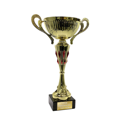 Golden Cup with Red Gems Decoration (MT10568 A/B/C/D/E)