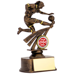 Antique Gold Female Football Award (FG3231/3/5/7)
