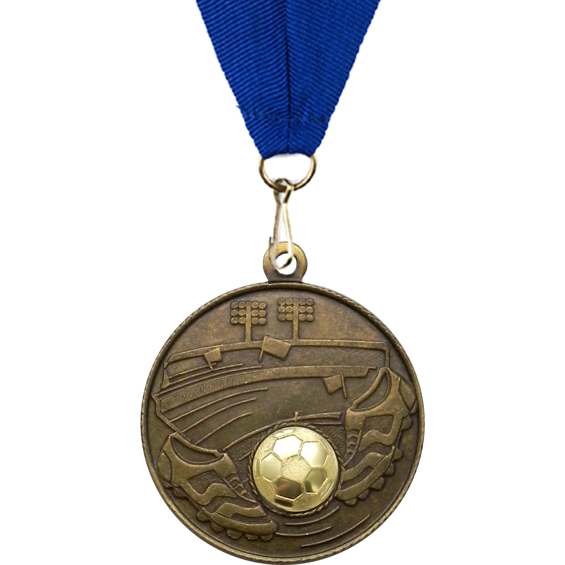 50mm Stadium Football Medal