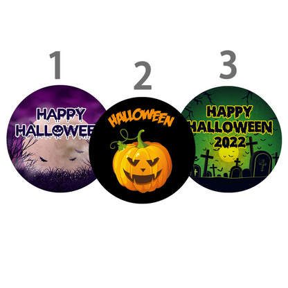GBP BRONZE Halloween Medal with Ribbon BW Trophies