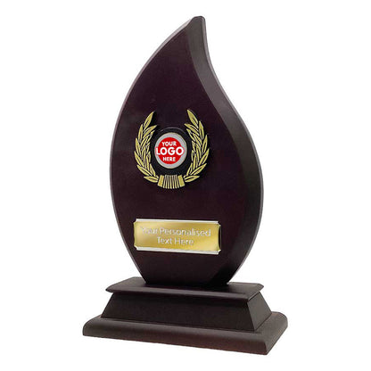 Wooden Flame Shield (IC516)