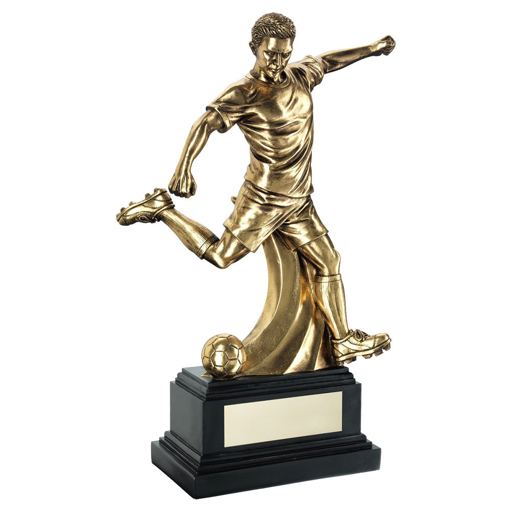 Deluxe Golden Footballer Resin Award (RF901)