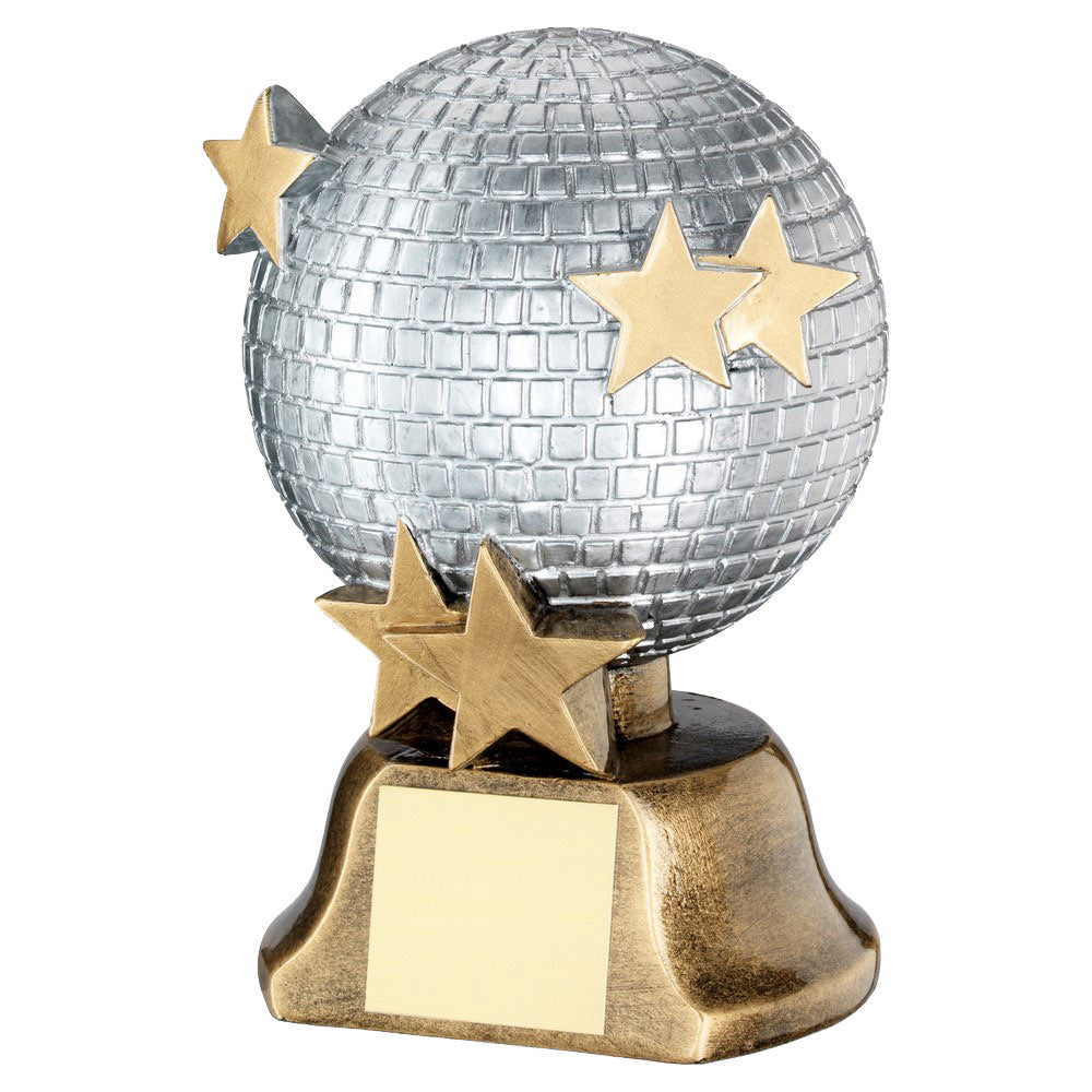 3D Glitterball Resin Star Award