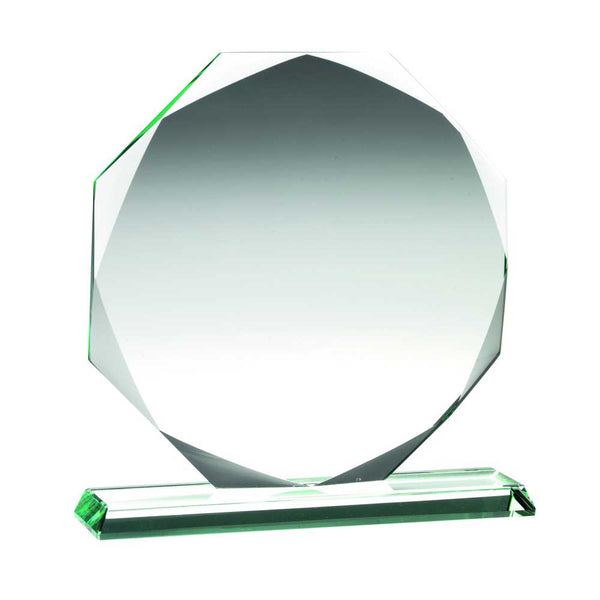 Octagon Shaped Cross-Cut Standard Jade Glass (KG1A/B/C)