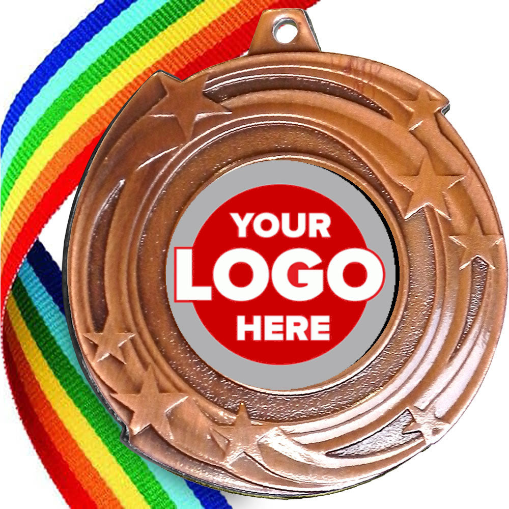 Orbital Design Medal flat centre.