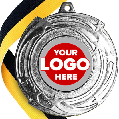 Orbital Design Medal flat centre.