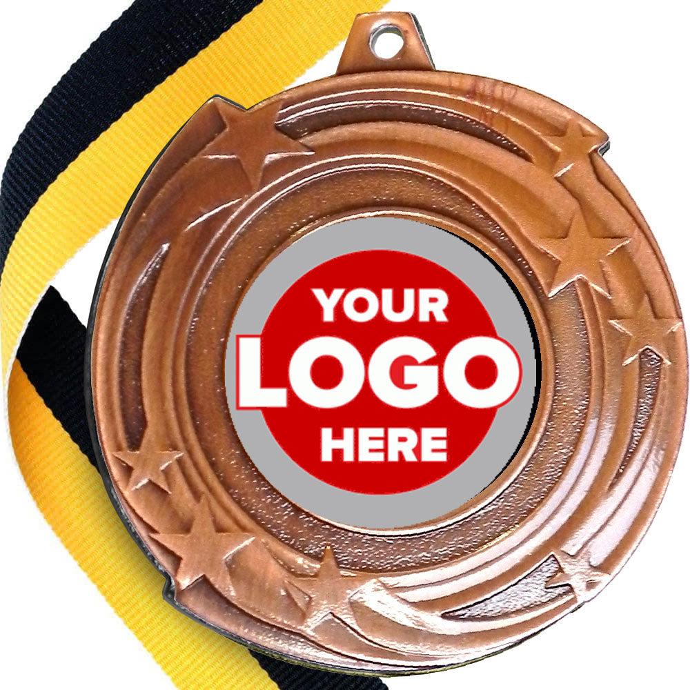 Orbital Design Medal flat centre.