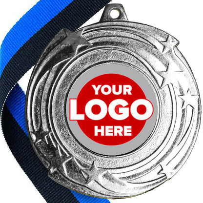 Orbital Design Medal flat centre.