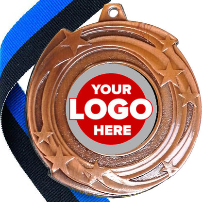 Orbital Design Medal flat centre.