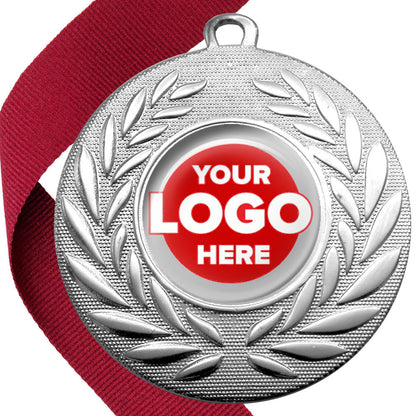 Classic Wreath Medals Domed - MINIMUM ORDER 100