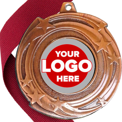 Orbital Design Medal flat centre.