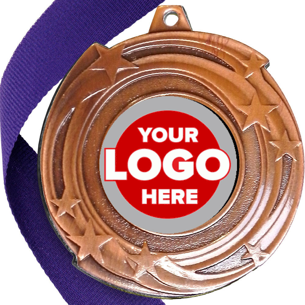 Orbital Design Medal flat centre.