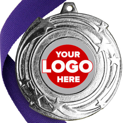 Orbital Design Medal flat centre.