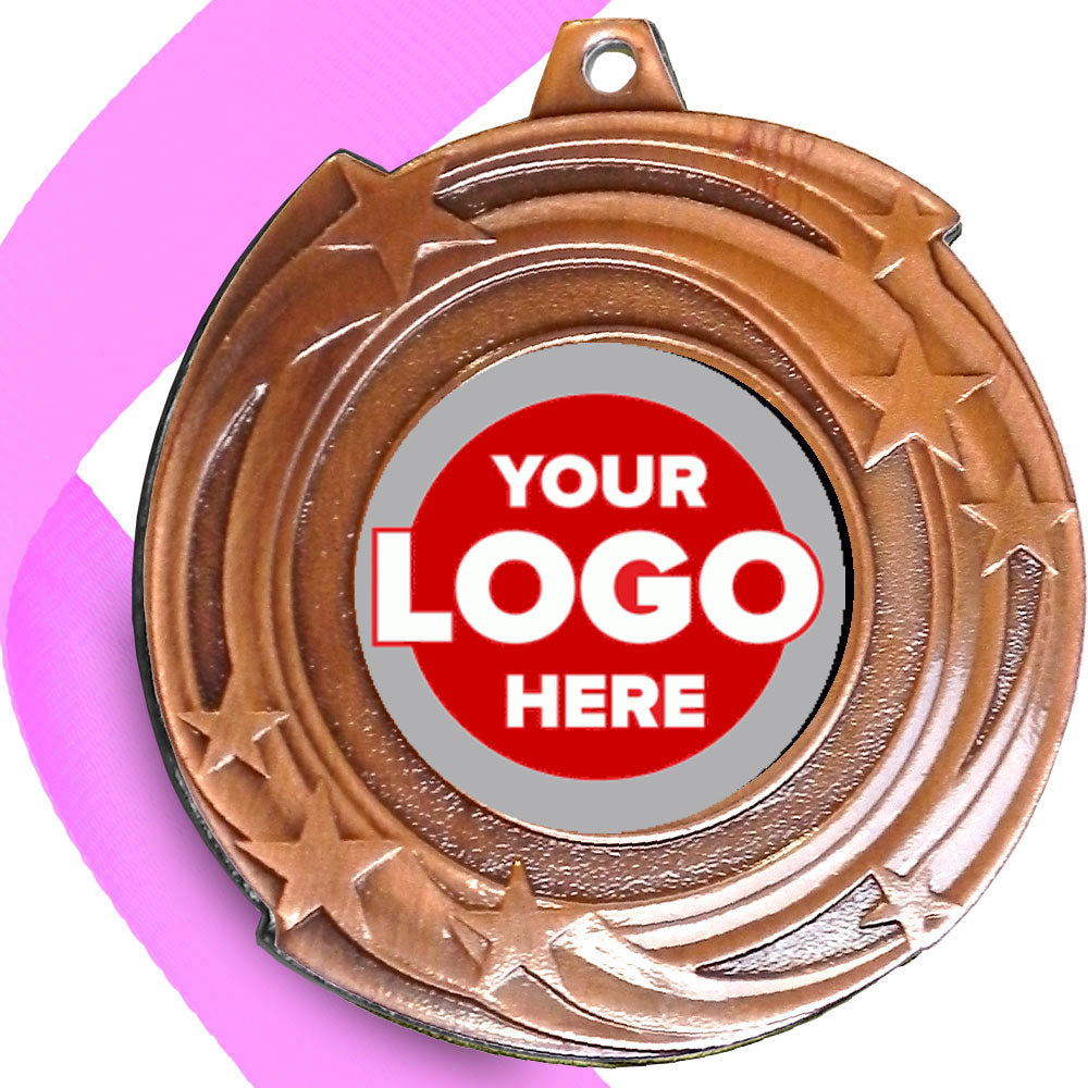 Orbital Design Medal flat centre.