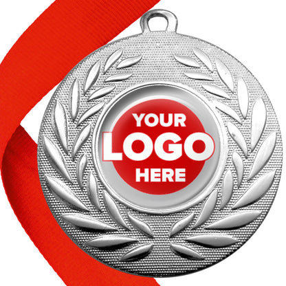 Classic Wreath Medals Domed - MINIMUM ORDER 100