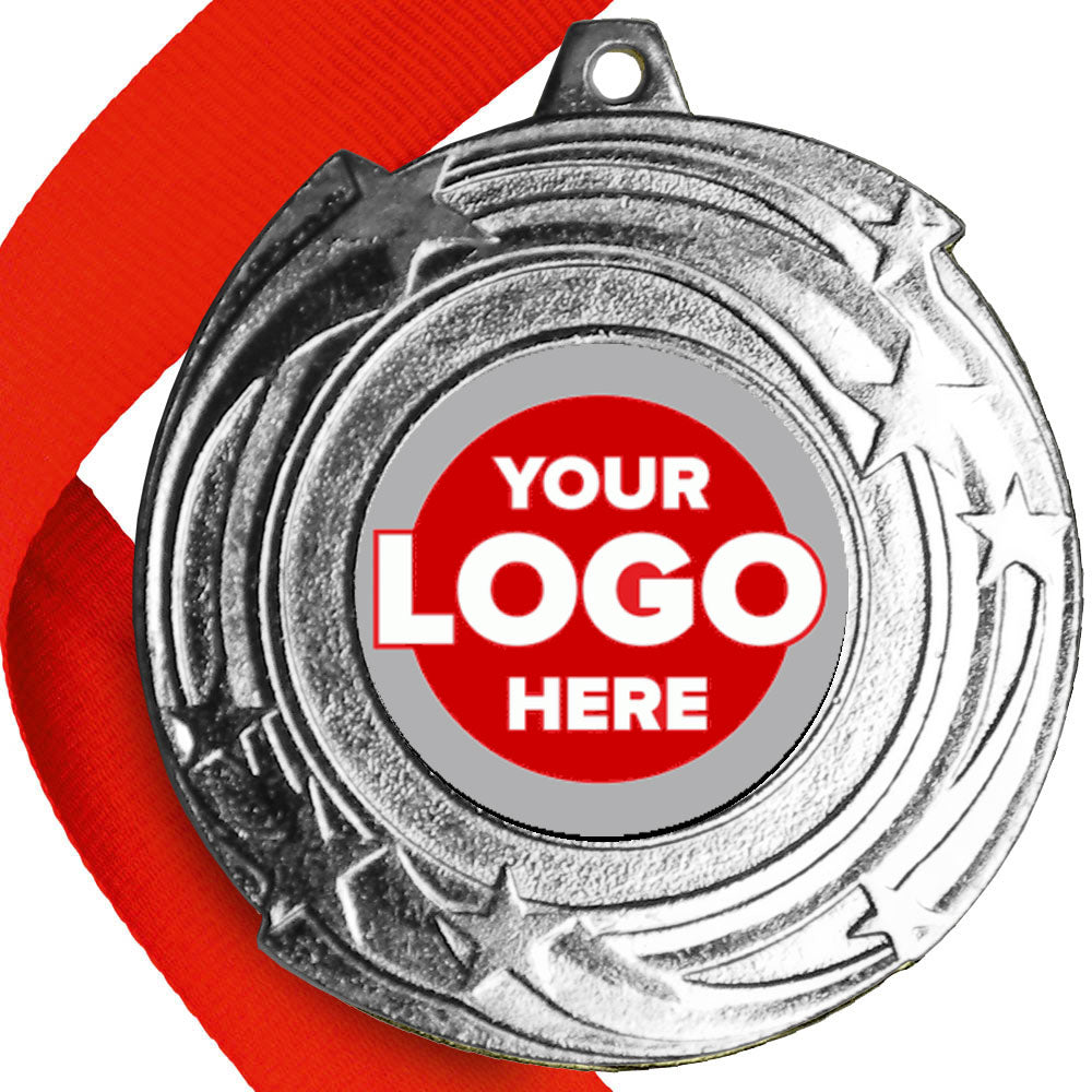 Orbital Design Medal flat centre.