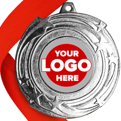 Orbital Design Medal flat centre.