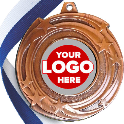 Orbital Design Medal flat centre.