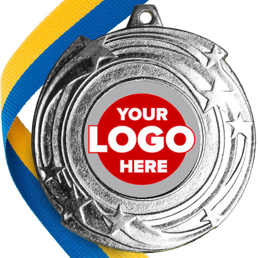 Orbital Design Medal flat centre.