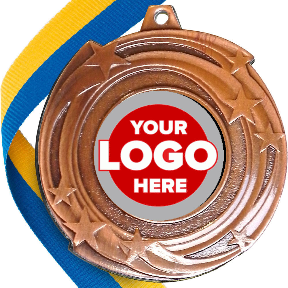 Orbital Design Medal flat centre.