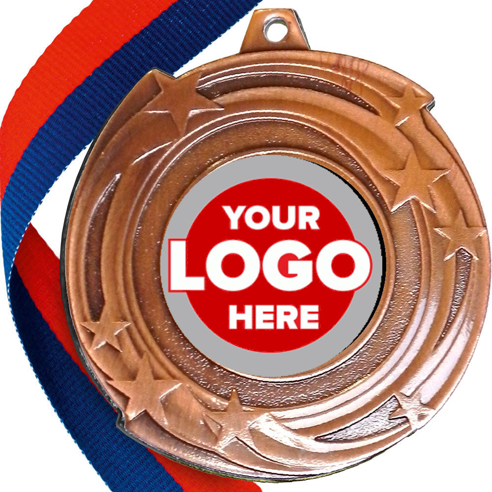 Orbital Design Medal flat centre.