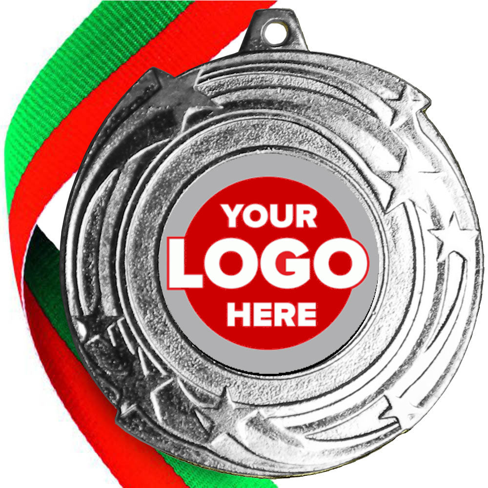 Orbital Design Medal flat centre.