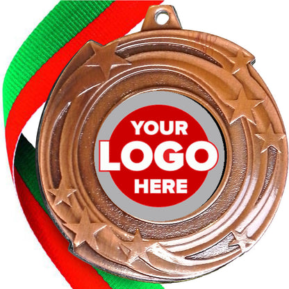 Orbital Design Medal flat centre.