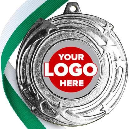 Orbital Design Medal flat centre.