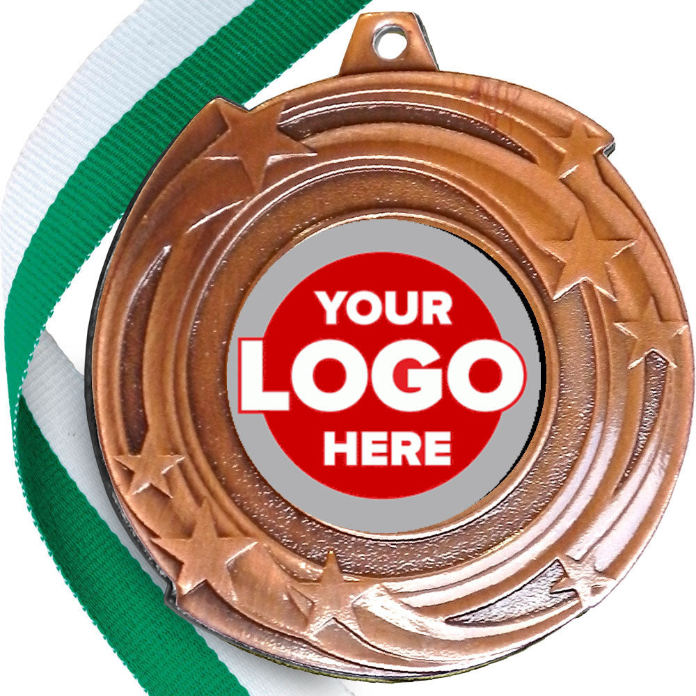 Orbital Design Medal flat centre.