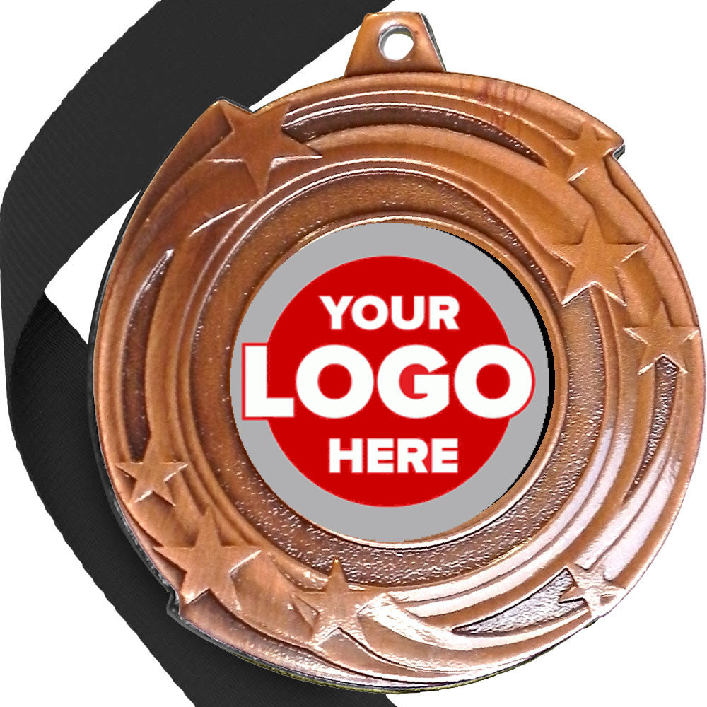 Orbital Design Medal flat centre.