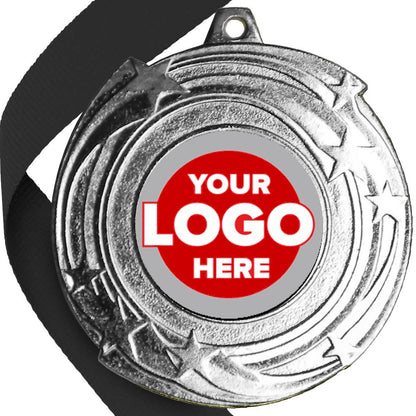 Orbital Design Medal flat centre.