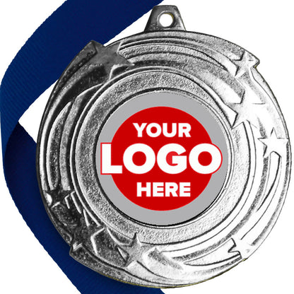 Orbital Design Medal flat centre.