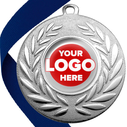 Classic Wreath Medals Domed - MINIMUM ORDER 100