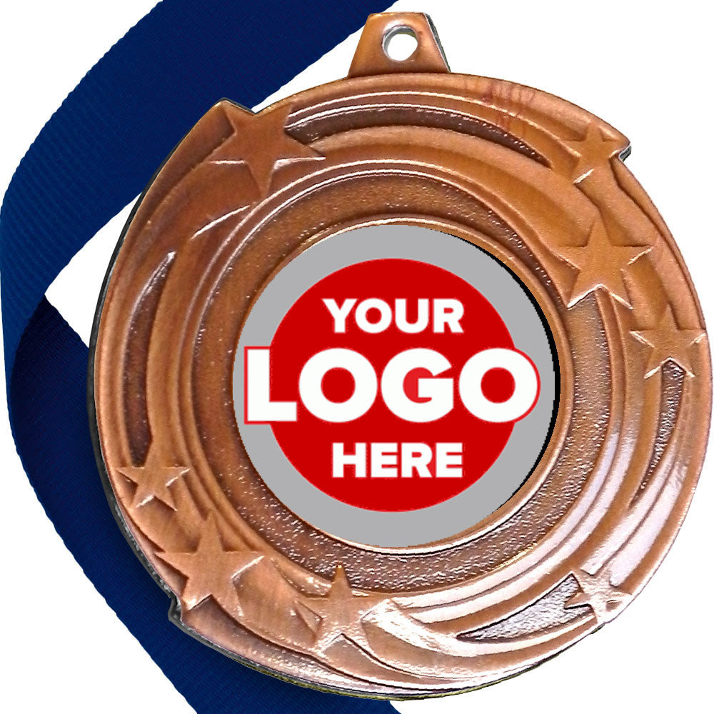 Orbital Design Medal flat centre.