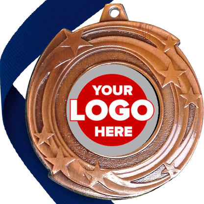 Orbital Design Medal flat centre.