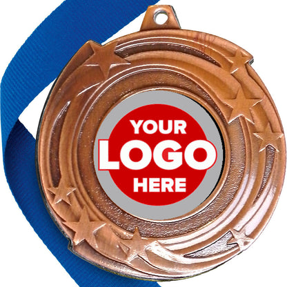 Orbital Design Medal flat centre.