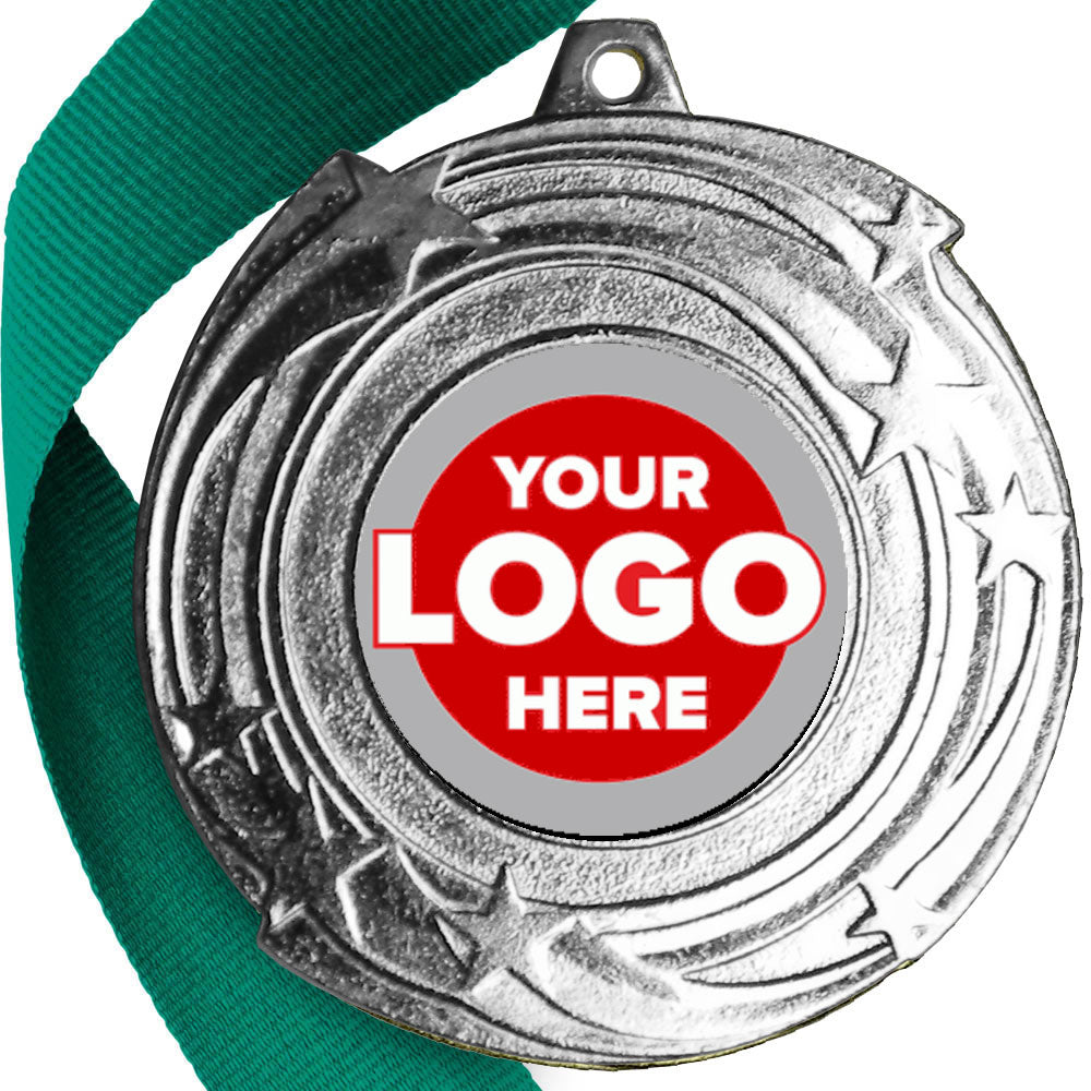 Orbital Design Medal flat centre.