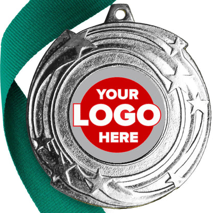 Orbital Design Medal flat centre.