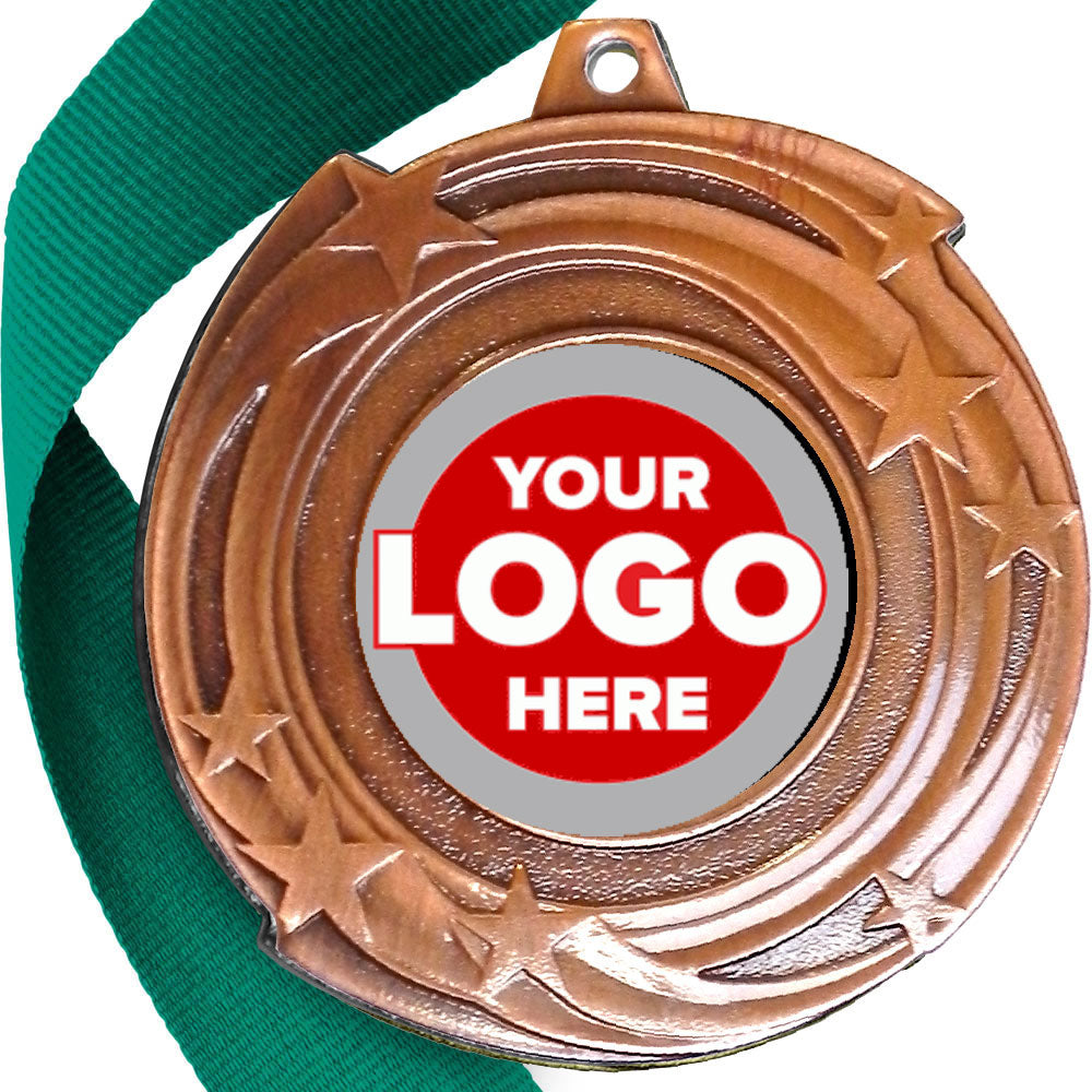 Orbital Design Medal flat centre.