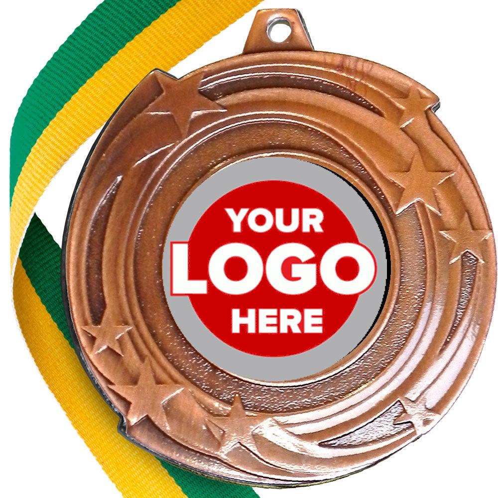 Orbital Design Medal flat centre.