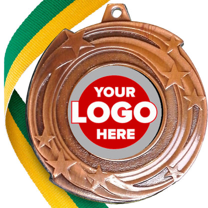 Orbital Design Medal flat centre.