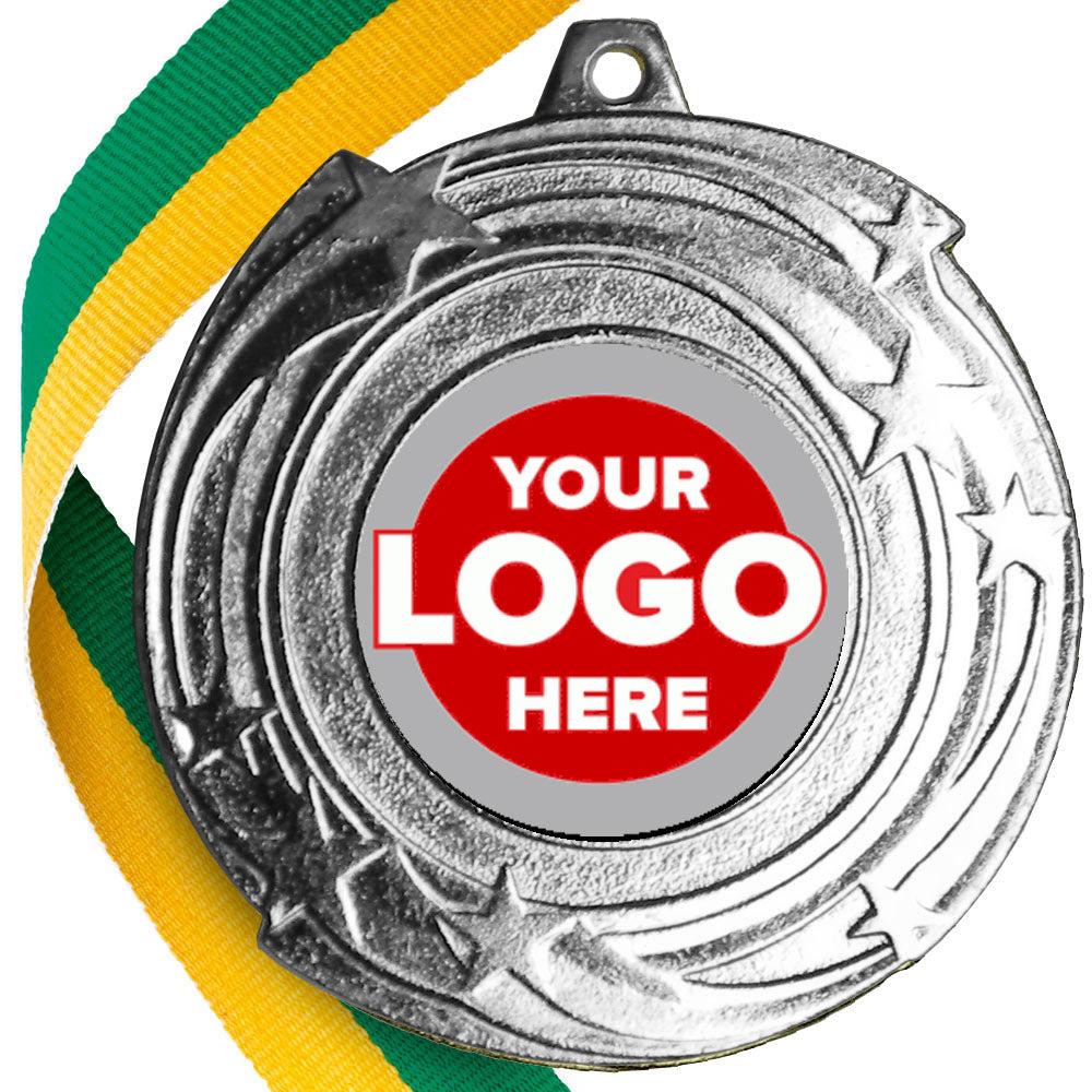 Orbital Design Medal flat centre.