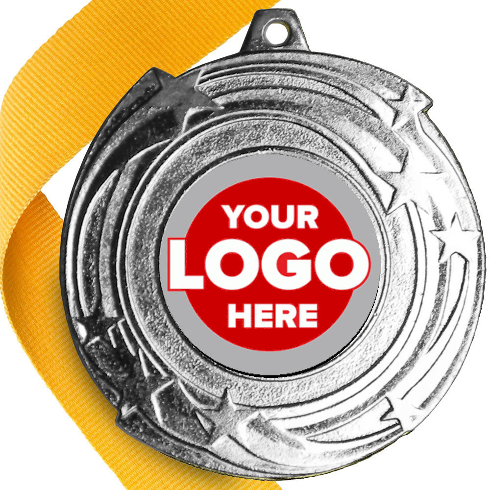 Orbital Design Medal flat centre.