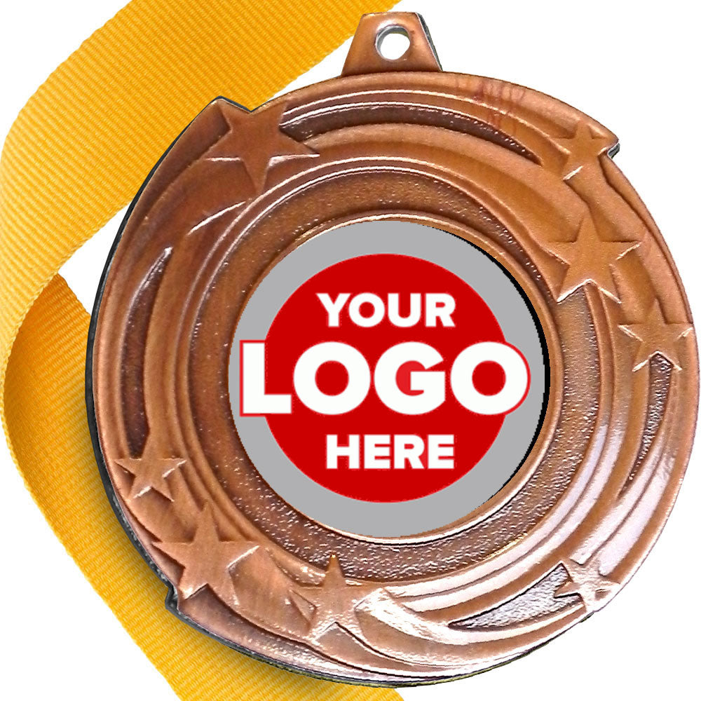 Orbital Design Medal flat centre.