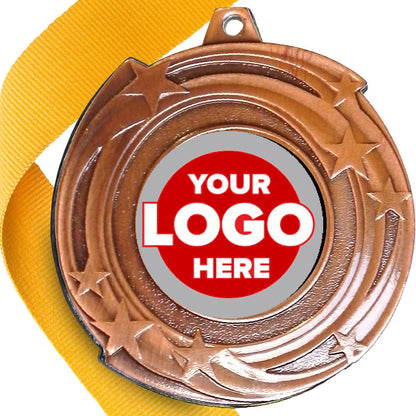 Orbital Design Medal flat centre.