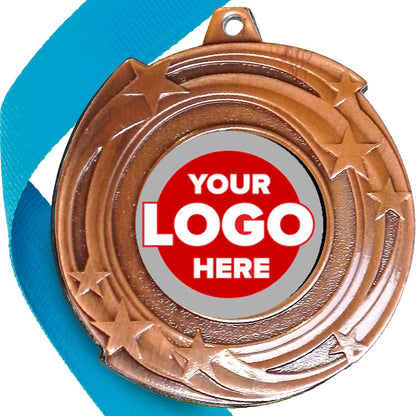 Orbital Design Medal flat centre.