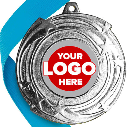 Orbital Design Medal flat centre.