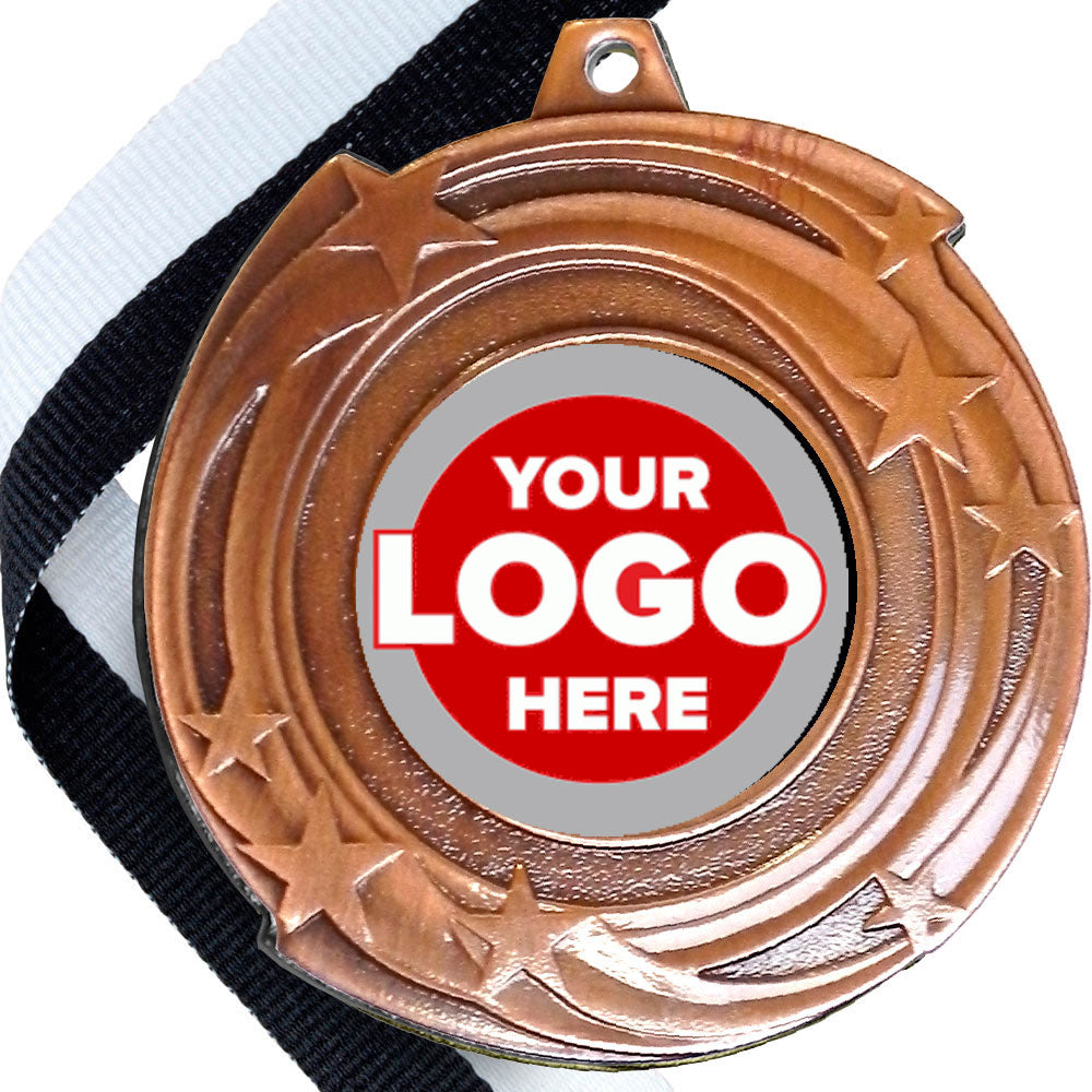 Orbital Design Medal flat centre.